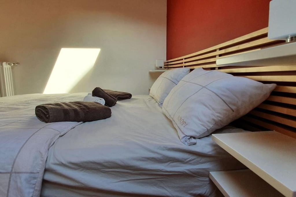 Charming 2.5Room Flat In Center Of Monforte dʼAlba Extérieur photo